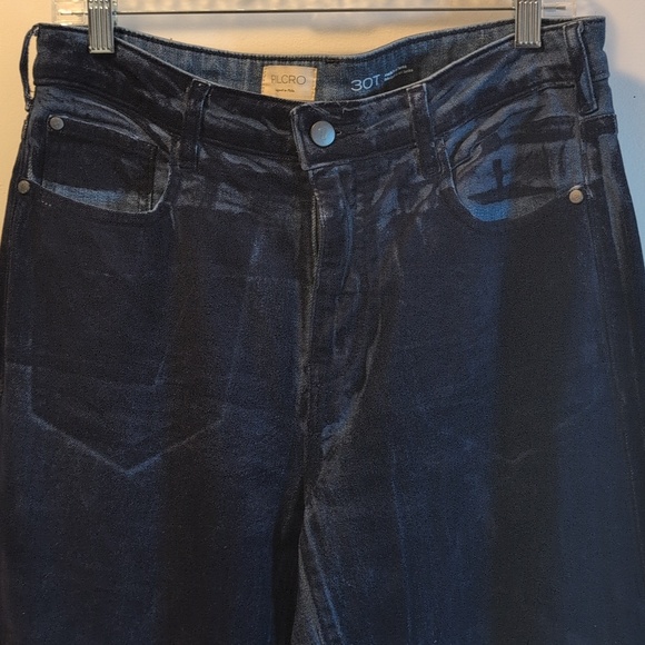 Pilcro Retro Flare Mid‑Rise Jeans • Dark Wash • Size 30 - Picture 12 of 12